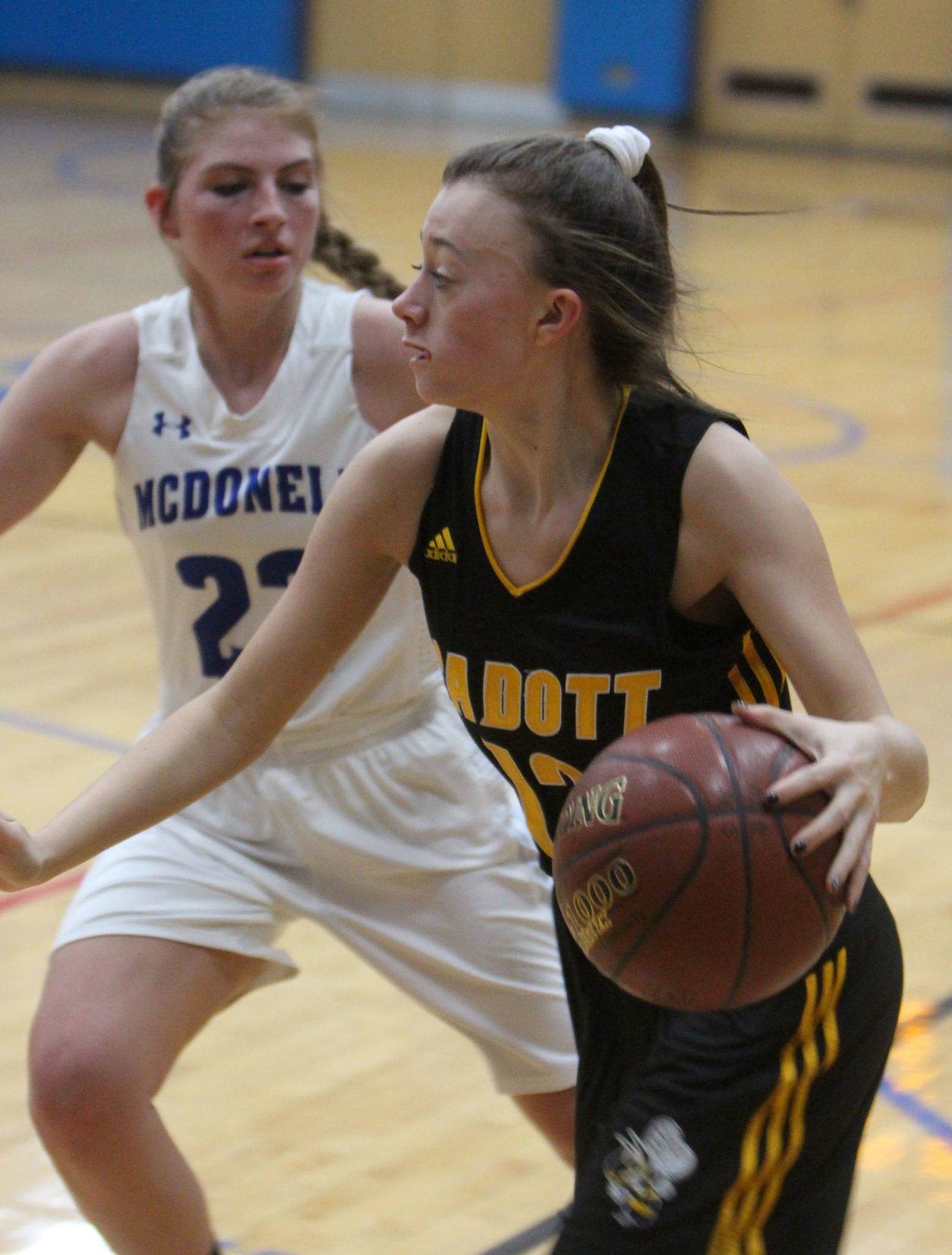 Cadott at McDonell girls basketball 1-3-19